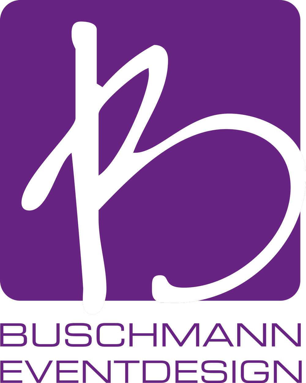 Logo Buschmann Eventdesign Vektor